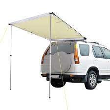 Yescom Uv50 Car Side Awning 4 6x6 6 Rooftop Pull Out Tent Shelter Pu 2000mm Sunshade Suv Outdoor Camping Travel Beige Walmart Com In 2021 Car Awnings Tent Awning Car Tent