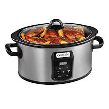 Choose a crock slow cooker. Crock Pot Sccpvs642 S Choose A Crock Programmable Slow Cooker 6 Quart 4 Quart 2 X 1 5 Quart Silver Pricepulse