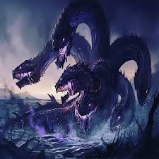 Hydra Leviathan Fantasy Creatures Art Dark Fantasy Art Fantasy Beasts