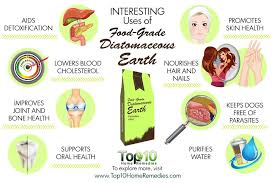 You may have heard taking d.e. 10 Interesting Uses Of Food Grade Diatomaceous Earth Top 10 Home Remedies