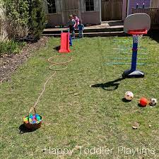 Learn how to build a backyard obstacle course that will keep your toddlers entertained for hours on end. The Best Backyard Obstacle Course For Kids Happy Toddler Playtime