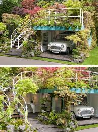 Moderne Gaerten Gartengestaltung Trends Dachgarten Garage Begruenung Gartendesign Ideen Moderner Garten Gartengestaltung