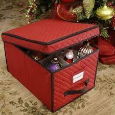 Ornament Storage Box With Dividers For Large Decorations Christmas Ornament Storage Ornament Storage Box Ornament Storage