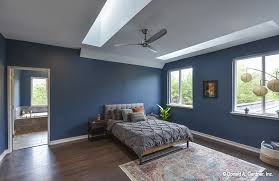 Green power room with a dark wood antique vanity: Wow 40 Sleek Modern Primary Bedroom Ideas Photos Home Stratosphere