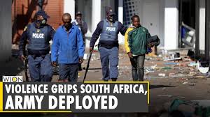 Find out everything you need to know about driving in south africa, including tips for renting and driving your car and advice on staying safe. South Africa Deploys Army To Quell Violence After Jacob Zuma Arrest Pro Zuma Protests World News Youtube