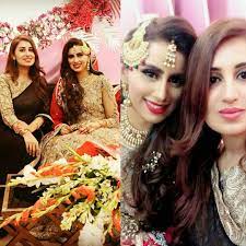 Madiha naqvi needed to start her vocation as a movie producer however she got an open door as reporter so she joined pakistani media industry. Morning Show Host Madiha Naqvi Wedding Clicks Reviewit Pk