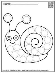 Pin On Spring Do A Dot Marker Free Coloring Pages