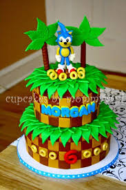 Sonic The Hedgehog Birthday Cake Sonic Birthday Cake Hedgehog Birthday Sonic The Hedgehog Cake