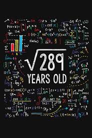 square root of 289 years old seven