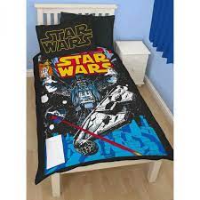 Walls are a very important part of the star wars bedroom decor. Star Wars Sith Kids Reversible Single Duvet Cover Bedding Set Single Bed Black Blue By Star Wars Shop Online For Homeware In New Zealand