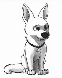 Disney S Bolt Fan Art Some Of My Bolt Drawings Disney Character Drawings Cute Drawings Cartoon Drawings