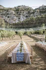 Simple Rustic Wedding Reception Decor For Finca Wedding In Mallorca Photo Wedding Reception Decorations Rustic Mediterranean Wedding Rustic Wedding Reception
