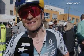 British talent joins van Aert and Evenepoel—but why did he ride with them?  "Otherwise, I would have been toast"