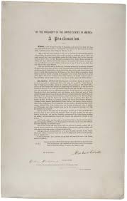 Versions of the emancipation proclamation include: The Emancipation Proclamation Raising Money For Sick And Wounded Soldiers Gilder Lehrman Institute Of American History