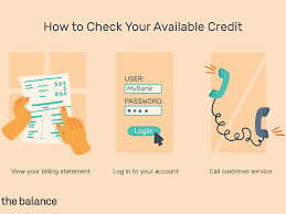 How To Check Your Credit Card's Available Credit
