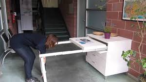 Especially if you are using cabinets in the garage or computer server room. Pull Out Table Frame With Legs 1450 Series Youtube