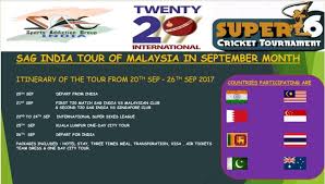 Shopee malaysia | free shipping across malaysia malaysia's #1 shopping. Sag India Tour Of Malaysia 2017 Cricketgraph
