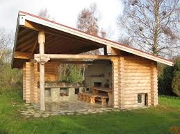Beratung lieferun montage gartenhaus mit reetdach. Garten Blockhaus Holz Ritsu As Modern