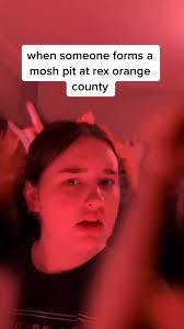 never in a million years did i expect people to mosh to rex 🤡 #inthec...