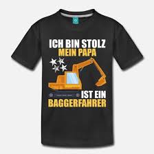 Bagger Shirt Baggerfahrer Shirt Bagger Geschenke Kinder Premium T Shirt Spreadshirt Shirts T Shirt Bagger