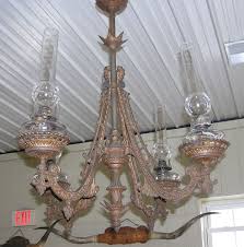 Welcome to kitson auctioneeringwelcome to kitson auctioneeringwelcome to kitson kitson auctioneering. 1880 S Victorian Cast Iron 4 Arm Oil Lamp Hanging Large Ceiling Light Fixture Ceiling Lights Oil Lamps Light Fixtures