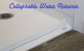 A Collapsable Water Retainer From Freedom Showers Will Help Keep Water Inside A Barrier Free Shower It Will Also Accessible Shower Standing Shower Ada Shower