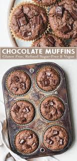 They just conveniently happen to be gluten free. Gluten Free Vegan Double Chocolate Muffins Bakerita
