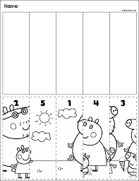 Free Educational Materials Peppa Pig Number Order 1 Math Activities Preschool Numbers Preschool Preschool Learning Activities