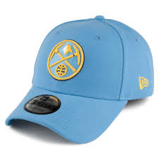 Shop denver nuggets caps & hats from hatstoreworld.com. New Era 9forty Denver Nuggets Baseball Cap Nba The League Blau Bei Huteundmutzen De