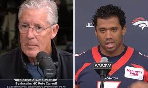 Seattle Seahawks' Pete Carroll responds to the report that Russell Wilson  wanted him fired