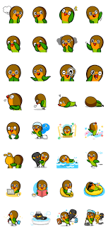 愛情鳥sbb 2 Line貼圖 Line Store Line Store Line Store