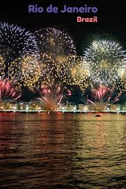 Amazing Fireworks Rio De Janeiro On New Year S Eve Fireworks Beach Photos South America Travel