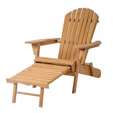 Outdoor Wood Adirondack Chair Foldable W Pull Out Ottoman Patio Furniture 240 Outdoor Wicker Chairs Wood Adirondack Chairs Adirondack Chair
