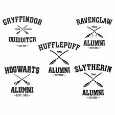 Hogwarts Slytherin Gryffindor Ravenclaw School Svg Cuttable Designs Hogwarts Harry Potter Shirts Monogram Fonts