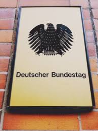 The german eagle (bundesadler), the logo of the german bundestag at the bundestag building. Sign German Bundestag Berlin Germany Rim000228 Rita Modl Westend61