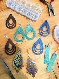 Well its true, i did! Diy Faux Leather Earrings Start To Finish Silhouette Cameo Tutorial Silhouette School