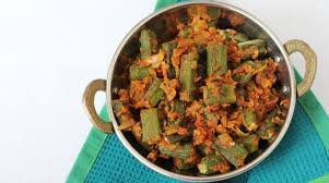 Punjabi Bhindi Masala Bhindi Masala Punbaji Style Recipe Recipe Recipes Masala Recipe Bhindi Masala Recipe