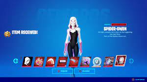 How To Get Spider Gwen Stacy Skin For FREE! (Fortnite) - YouTube