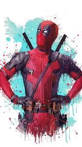 Deadpool 2 2018 Movie Fan Artwork 720x1280 Wallpaper Arte Da Marvel Quadro Super Herois Vingadores