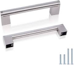 probrico satin nickel cabinet pulls 3 3
