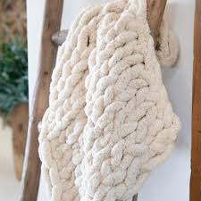 My blanket is 30 st wide and 40. Infinite Chunky Knit Blanket Cuddle Lovie Big Lovie