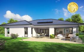Bungalow Sh 169 Wb Mit Putzfassade Bungalow House Plans Facade House Modern House Facades