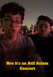 Atif aslam 😘😘 #qatar#dxb #atifaslam #concert #fien #travisscott #hop...