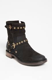 Black And Gold Motorcycle Boots Ugg Australia Women S Fabrizia Boot Black Gold Studs Moto Size Zip Suede New 8 Ugg Fashionankle Studded Combat Boots Womens Boots Black Leather Boots