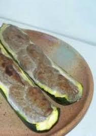 Courgette Farcie Aux Champignons Et Bacon Fume Recette Courgettes Farcies Recettes De Cuisine Courgette