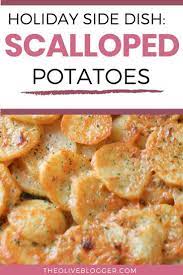Easy Cheesy Scalloped Potatoes Recipe Scalloped Potatoes Scalloped Potatoes Cheesy Breakfast Recipes Easy