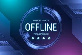 Singularity offline banner streamplay graphics. Offline Twitch Banner In Gammer Style In 2021 Vector Free Banner Twitch