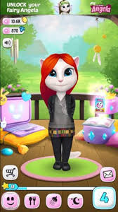 This is not just any cat but the kind of cat that lives in a home, has great fashion sense. My Talking Angela Download