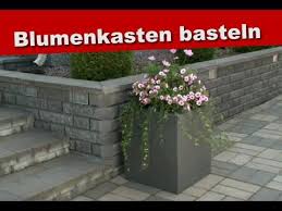 Basteln Mit Styropor Ideen Blumenkasten Selber Bauen Bastelideen Tipps Fur Den Garten Youtube Blumenkasten Selber Bauen Pflanzkubel Selber Bauen Und Garten