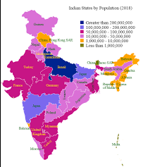 Population Of Indian States 2018 Statisticstimes Com